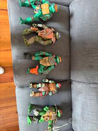 Tartarughe ninja 30cm ( credo anni 90)