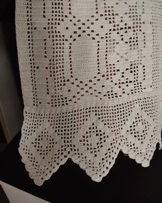 Stock 4 Tende Uncinetto Filet Artigianali 150x55cm