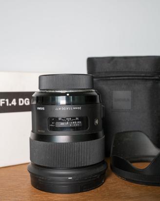 Sigma 24mm f/1.4 DG HSM Art Nikon F