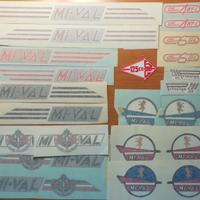 Adesivi per moto MI-VAL vari modelli