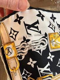 foulard Louis Vuitton seta pura 90x90