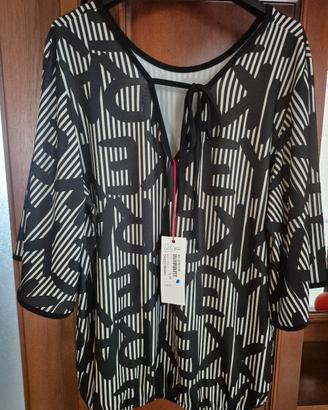 camicia donna fantasia geometrica