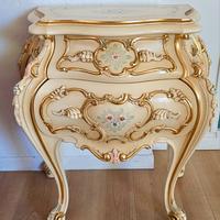 Comodino legno Silik Barocco