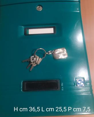 Cassetta postale verde