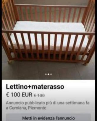 Lettino per neonato