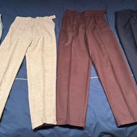 Pantaloni di lana a sigaretta