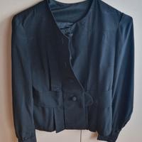 Giacca sfiancata in gabardine taglia 42 