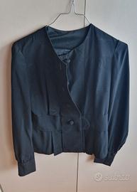 Giacca sfiancata in gabardine taglia 42 