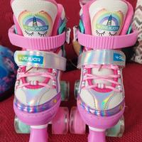 pattini bambina più accessori 