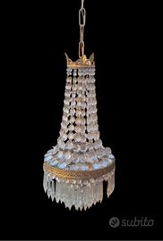 Lampadrio Mid-Century Cristallo Molato