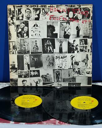 The Rolling Stones EXILE ON MAIN ST 1972 LP Vinile