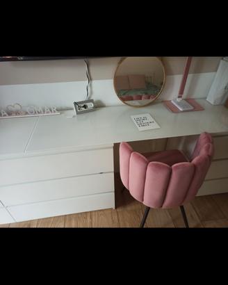 poltrona rosa