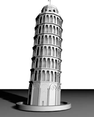 Torre di Pisa – Miniatura decorativa da collezione