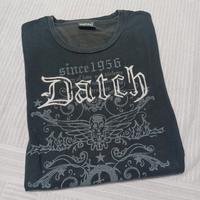 vintage t-shirt manica lunga Datch,L, anni 2000
