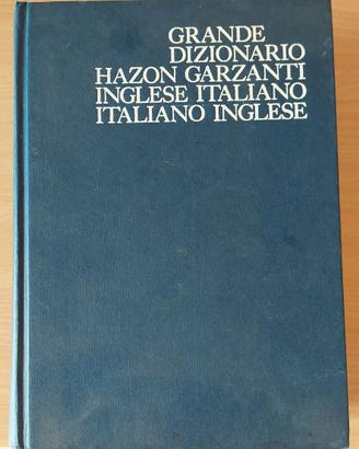 grande dizionario Hazon Garzanti inglese/italiano