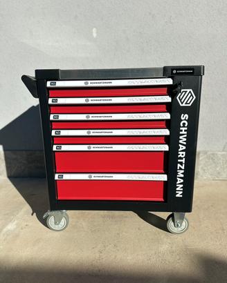 Carrello Officina Professionale – 6 Cassetti