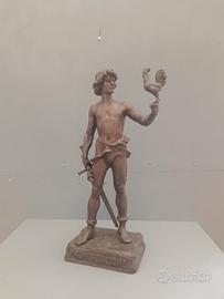 scultura in bronzo Marcel Debut