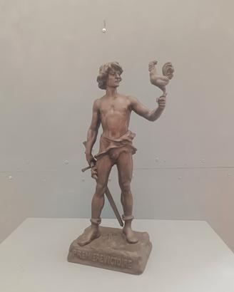 scultura in bronzo Marcel Debut