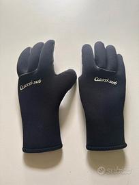 Guanti da immersione tg s