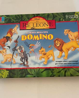 IL RE LEONE-DOMINO-LA RUOTA DELLA VITA-DISNEY