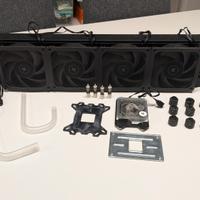 Waterblock + Radiatore + Ventole + Fittings EK WB