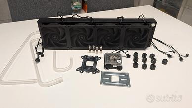Waterblock + Radiatore + Ventole + Fittings EK WB
