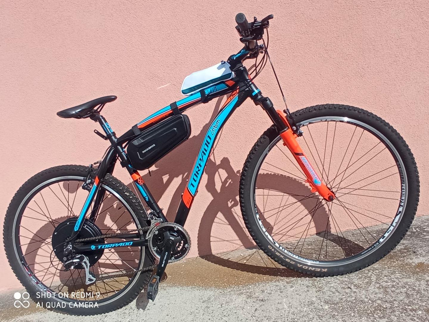 Bici Elettrica Bicicletta Pedalata Assistita Torpado Mtb Bici