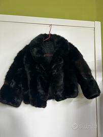 Pelliccia visone nero