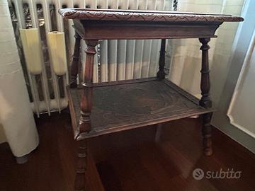 Tavolino gueridon antico epoca umbertina