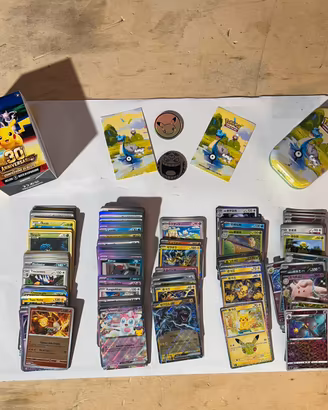 Lotto carte Pokemon