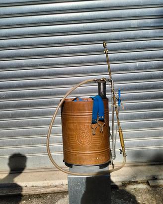 Pompa irroratrice in rame Vintage Volpi Bottoli 