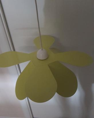 lampadario cameretta bimbi forma fiore