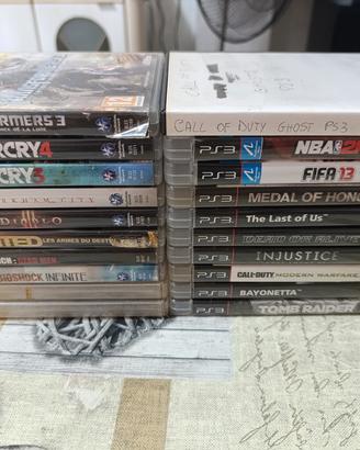 Lotto giochi Ps3