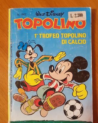 Topolino libretto Disney n.1607 14 Settembre 1986
