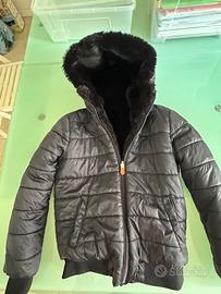 Save the Duck bomber eco pelliccia nero, 8-10 anni