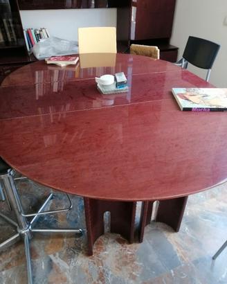 Tavolo libreria giovanni offredi radica Saporiti