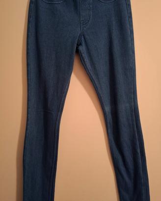 Leggins blu Donna 