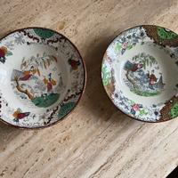 Antichi Piatti Primi Del 1900 Giapponesi Decorati