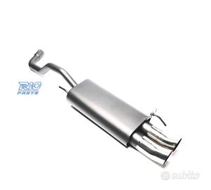 SILENZIATORE DI SCARICO PER VOLKSWAGEN VW POLO 199