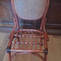 Scrittoio, sedia. letto e  comodino - Marca