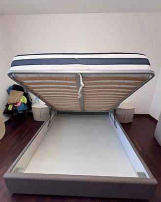 Letto contenitore matrimoniale