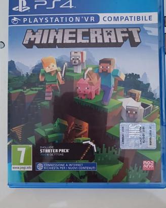Minecraft Playstation VR Compatibile Per PS4