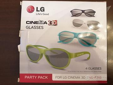 Occhiali 3D LG 6 pz