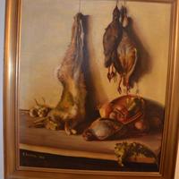 Quadro natura morta P. Cortella 1955