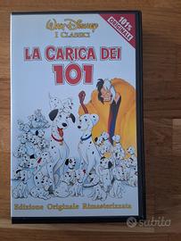 Cassetta VHS Disney La carica dei 101