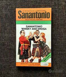 Libro Sanantonio whisky e droga ed. 1978 mondadori