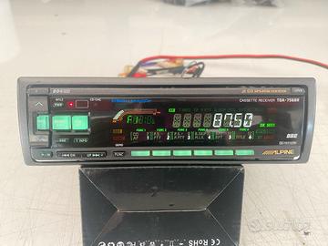 Alpine Tda-7568R Cassetta Old school top quality