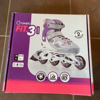 Set Pattini in Linea Oxelo + kit protezioni