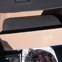 subwoofer Alpine 1000w più cablaggi e cavi