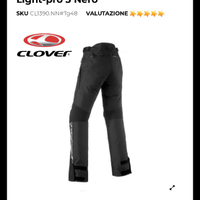 Pantaloni  Clover sport Touring impermeabili moto